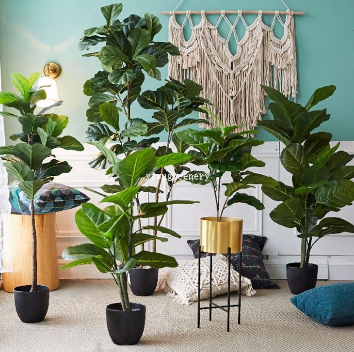 Faux Fiddle Leaf Fig Tree